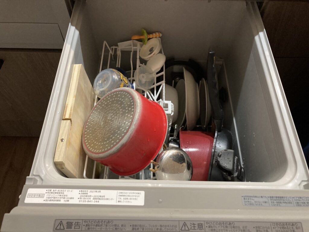 「Panasonic」製ビルトイン食器洗い乾燥機“NP-45RD7”シリーズ