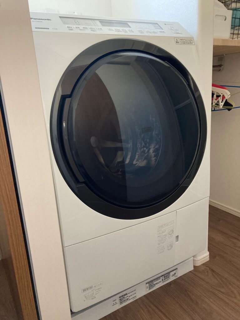 和太家のドラム式洗濯機
