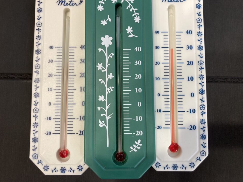 計測に使用した温度計